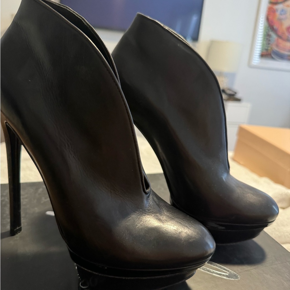Brian Atwood Platform Stiletto Booties
